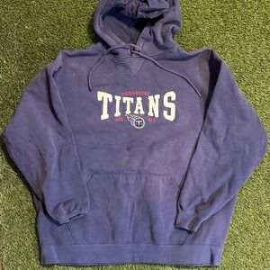 Vintage Y2K Tennessee Titans Blue Hoodie